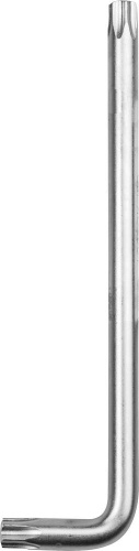 Ключ ЗУБР "ЭКСПЕРТ" имбусовый длинный, Cr-Mo, сатинированное покрытие, TORX 40