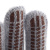 Перчатки трикотажные, акрил, ПВХ гель "Протектор", серое мулине, оверлок, Россия Сибртех
