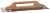 Гладилка ЗУБР Швейцарская нержавеющая с деревянной ручкой, 130х480 мм