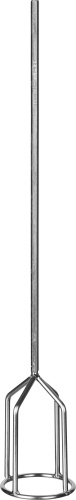 Миксер ЗУБР "ПРОФЕССИОНАЛ", шестигранный хвостовик, оцинкованный, 80х530 мм