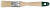 Кисть флейцевая "Хард", натуральная светлая щетина, деревянная ручка  1" (25 мм)