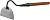 Мотыжка прямая "PROLine", с тулейкой, с деревянной ручкой, GRINDA 421519, 90х160х580 мм