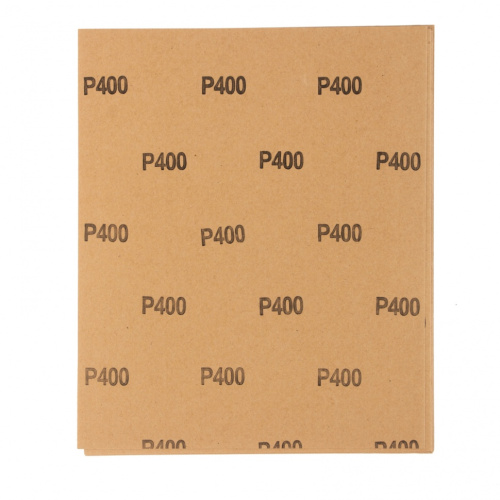 Шлифлист на бумажной основе, P 400, 230 х 280 мм, 10 шт., водостойкий Matrix