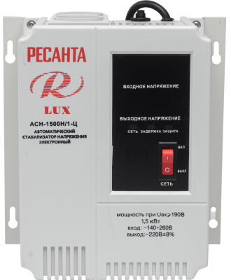 Стабилизатор АСН- 1 500Н/1-Ц Ресанта Lux