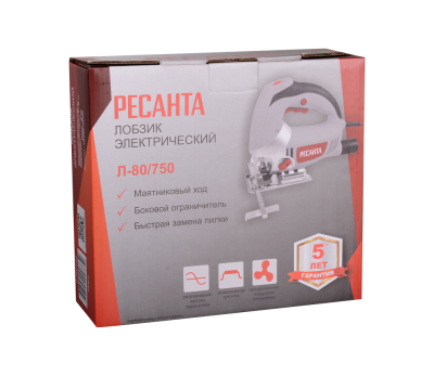 Лобзик электрический Л-80/750 Ресанта 75/9/3