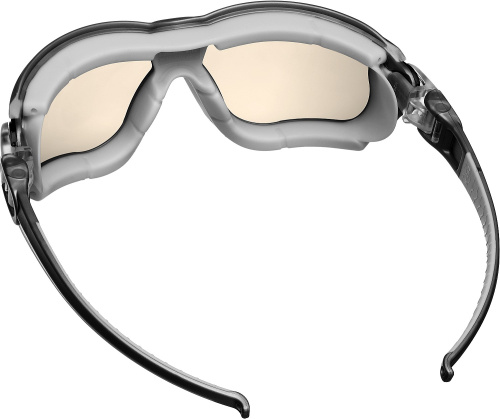 Защитные прозрачные антибликовые очки KRAFTOOL ORION, открытого типа с непрямой вентиляцией