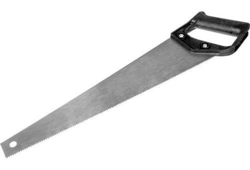 Ножовка по дереву, 7 TPI, универсальный разведенный зуб, 400 мм