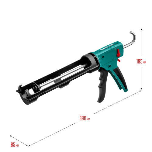 Скелетный пистолет для герметика, 310 мл KRAFTOOL Grand 2-in-1