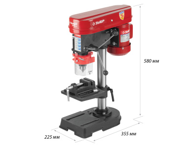 Сверлильный станок, ЗУБР ЗСС-350, 350Вт