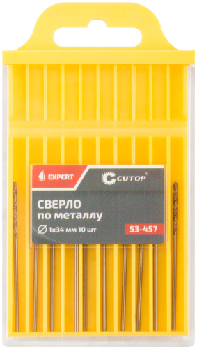 Сверло по металлу Cutop EXPERT , 1х34 мм (10 шт)