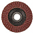 Круг лепестковый торцевой, конический, Р 24, 115 х 22,2 мм Сибртех