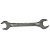 Ключ рожковый, 20 х 22 мм, хромированный Sparta