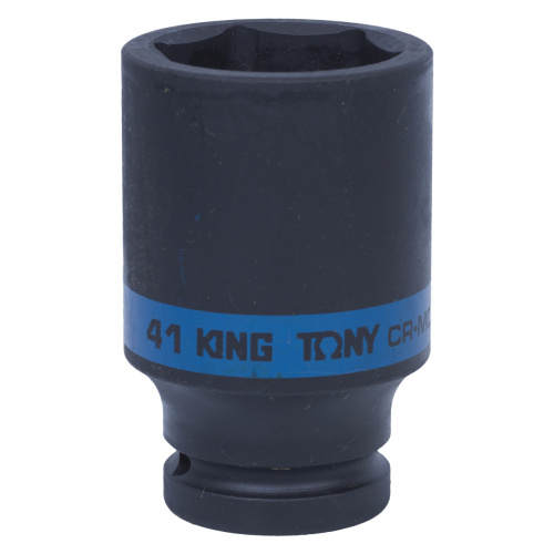 Головка торцевая ударная глубокая шестигранная 3/4", 41 мм KING TONY