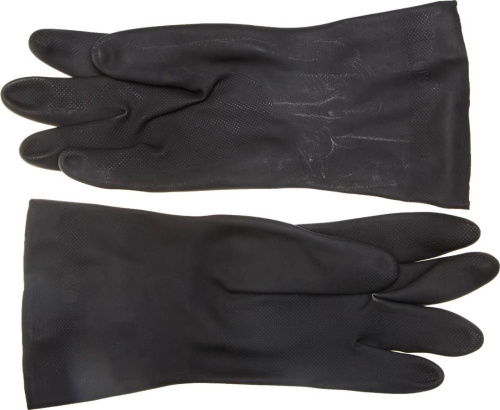 Перчатки ЗУБР сантехнические двухслойные с противоскользящим покрытием, размер XL 