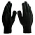 Перчатки трикотажные, акрил, цвет: чёрный, оверлок, Россия Сибртех