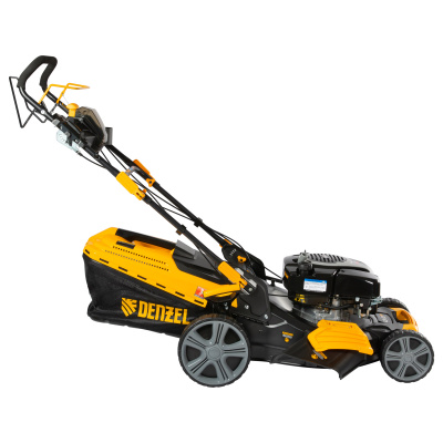 Газонокосилка бензиновая GLD-520SP-BS, 163 см3, BRIGGS STRATTON,шир 52 см,привод,60 л Denzel