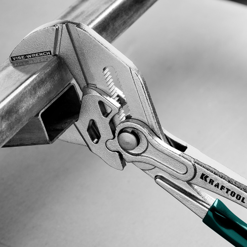 Клещи переставные-гаечный ключ KNIX (Vise-Wrench), 250 / 50 мм (2 "), KRAFTOOL