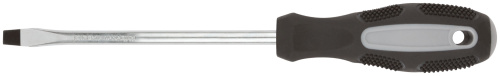 Отвертка "Мастер", CrV сталь, прорезиненная ручка 8х150 мм SL