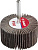 Круг шлифовальный ЗУБР "МАСТЕР" веерный лепестковый, на шпильке, тип КЛО, P180, 30х60 мм 