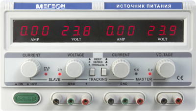 Трёхканальный линейный источник питания МЕГЕОН 323051