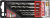 Набор ЗУБР Свёрла "СУПЕР-6" по бетону, ударные, с шестигранным хвостовиком, 4; 5; 6; 8; 10 мм, 5шт 