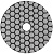Алмазный гибкий шлифовальный круг АГШК (липучка), сухое шлифование, 100 мм, Р3000
