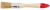 Кисть флейцевая "Оптима", натур. cветлая щетина, деревянная ручка  1" (25 мм)