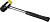 Молоток STAYER "MASTER" многофункциональный сборочный, крепление головы к металлической ручке, 40мм 