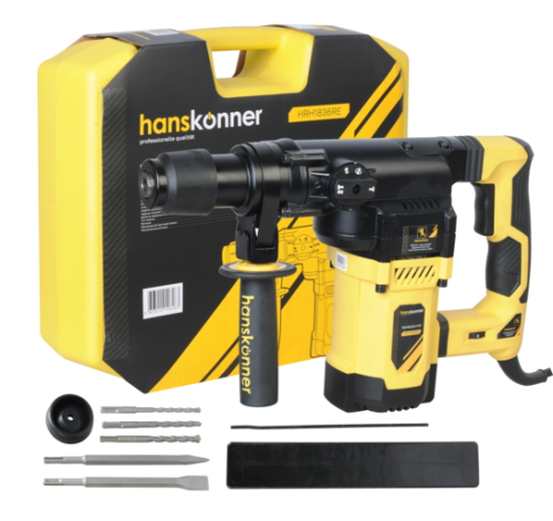 Перфоратор SDS Plus Hanskonner 1800Вт HRH1836RE