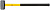 Кувалда кованая, фиброглассовая ручка 780 мм, 4 кг