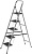 Лестница-стремянка стальная, 5 широких ступеней, Н=152 см, вес 8,25 кг