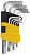 Набор STAYER Ключи "MASTER" имбусовые короткие, Cr-V, держатель, HEX 1, 5-10 мм, 9 пред 