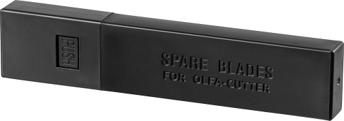 Лезвие OLFA BLACK MAX сегментированное, 18х100х0, 5мм, 10шт
