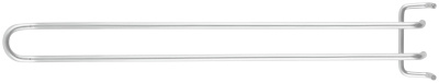 Крюк для стенда двойной оцинкованный 300 мм