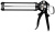 Пистолет для герметика KRAFTOOL "SuperKraft" 06673, скелетный, поворотный корпус, 320 мл