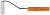 Валик велюровый "мини", диам. 15/23 мм, ворс 4 мм, длина ручки 300 мм, 70 мм