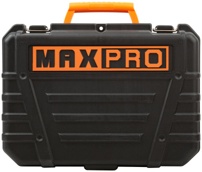 MAX-PRO Дрель-Шуруповерт аккумуляторная 12 В, 0-350/0-1100об/мин, 10мм, 30Нм, 2 батареи (SAMSUNG Li-