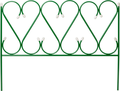 Забор декоративный GRINDA "РЕНЕССАНС", металлический, 50x345см