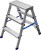 Лестница-стремянка двухсторонняя алюминиевая, СИБИН 38825-03, 3 ступени