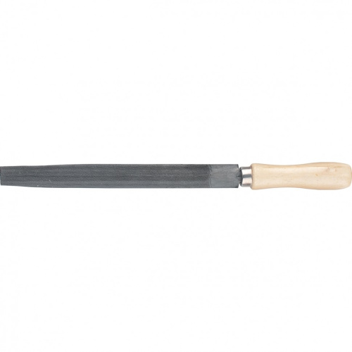 Напильник, 250 мм, полукруглый, деревянная ручка Сибртех
