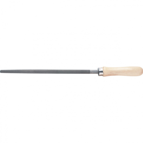 Напильник, 150 мм, круглый, деревянная ручка Сибртех