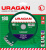 Круг отрезной алмазный URAGAN "ТУРБО", сегментированный, сухая резка, 22, 2х180 мм 
