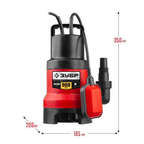 Насос М1 погружной, ЗУБР НПГ-М1-900, 900 Вт