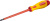 Отвертка KRAFTOOL, высоковольтная, Cr-Mo-V стержень, маслобензостойкая рукоятка, PH №3, 150 мм