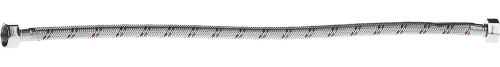 Подводка гибкая ЗУБР для воды, оплетка из нержавеющей стали, г/г 1/2" - 0, 5м