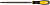 Напильник, прорезиненная ручка, трехгранный 200 мм