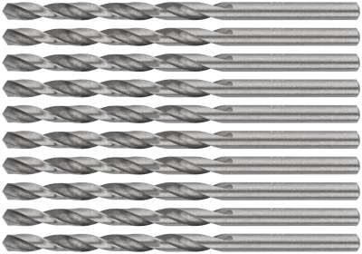 Сверла по металлу HSS полированные 3,0 мм (10 шт.)