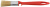 Кисть флейцевая "Крафт", натур.светлая щетина, пластиковая ручка с выемкой  25 мм