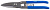 ЗУБР Ножницы по металлу цельнокованые, прямые, Cr-V, 250 мм, серия Профессионал