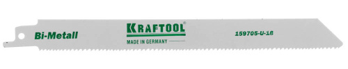Полотно KRAFTOOL "INDUSTRIE QUALITAT", S1122VF, для эл/ножовки, Bi-Metall, 180 мм